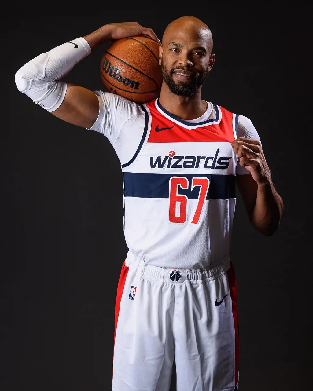 A picture of Taj Gibson with Washington Wizards posted by the player himself on Instagram