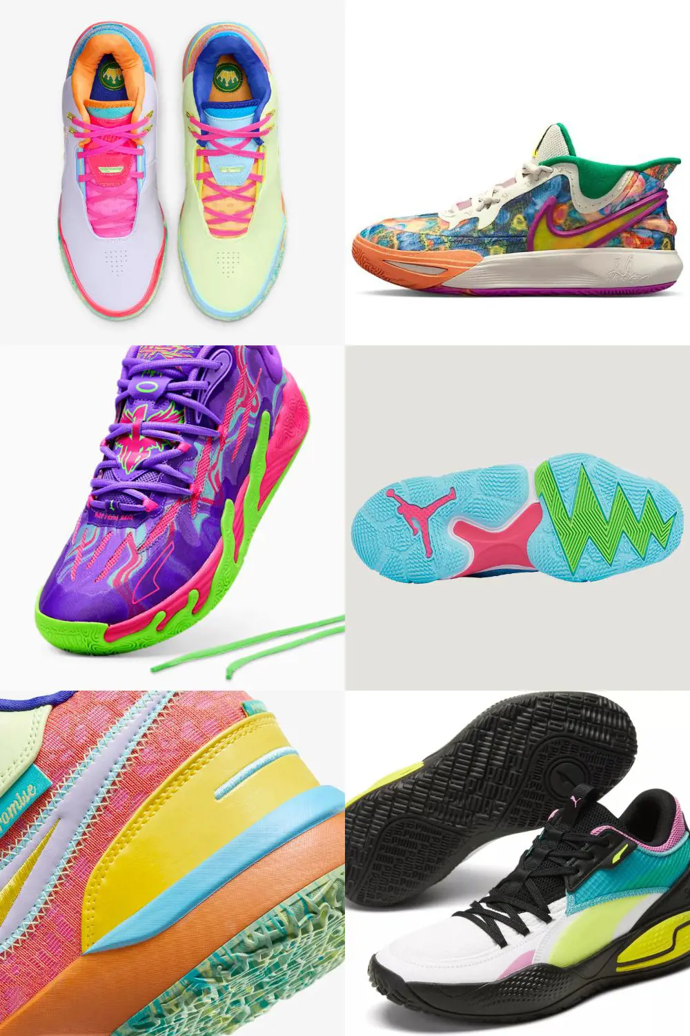 Guide To Buying Top Colorful Basketball Shoes
