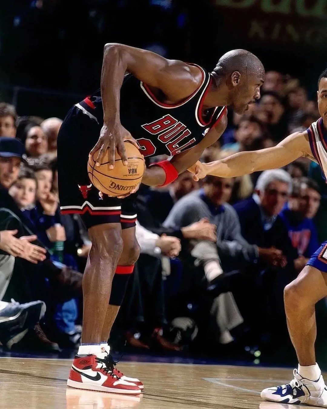 The Bulls legend had always been bald in the NBA