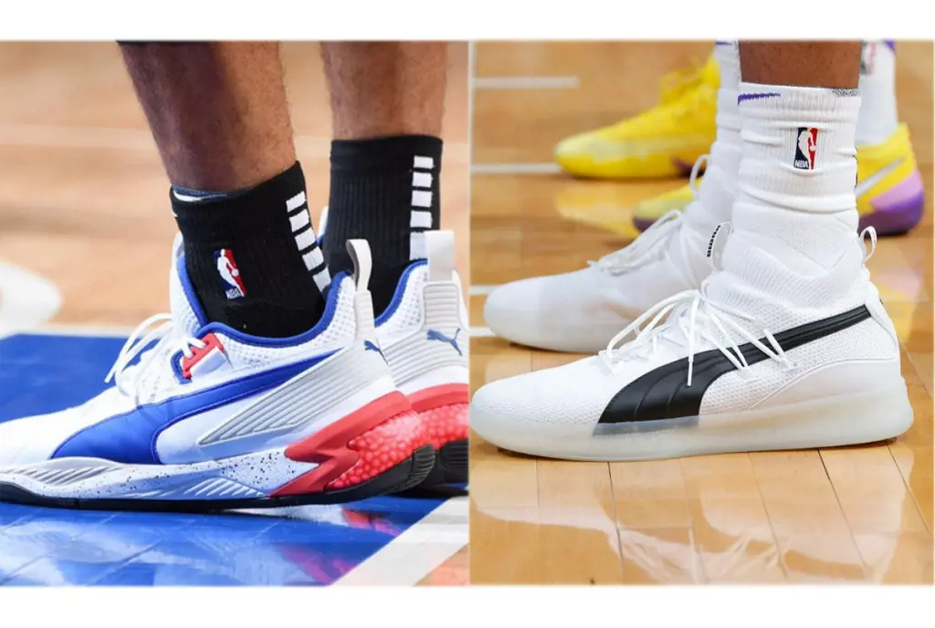 The most popular model of Puma amongst NBA players is the Clyde Woodland and Uproar.