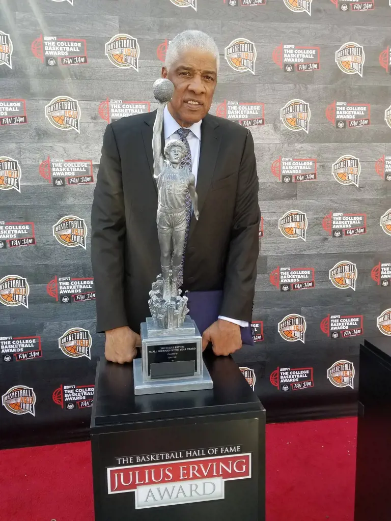 Erving Handed His Self-Titled Award To Rui Hachimura In 2019 