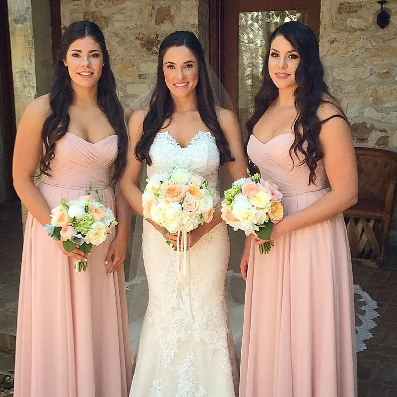 Kelsey on the left, Kaitlyn on the center and Lauren on the right from the oldest sister's wedding ceromancy