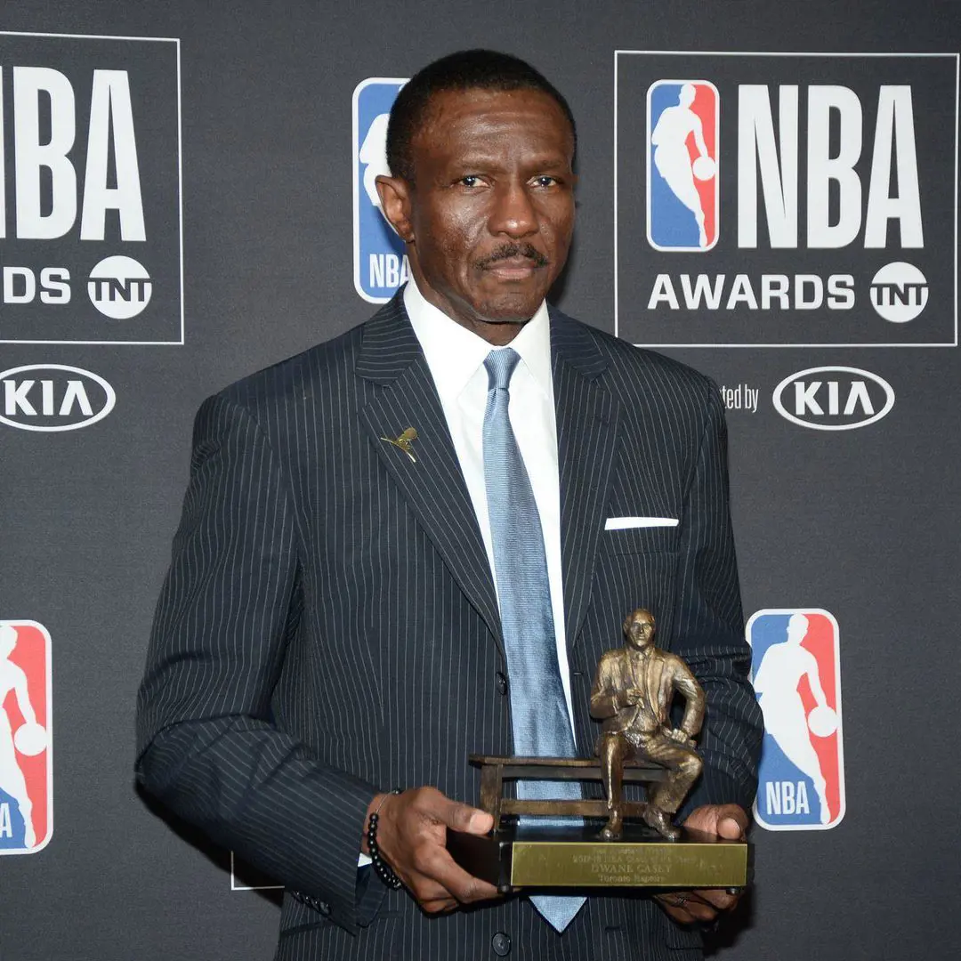 Casey wins the NBA coach of the year in 2018