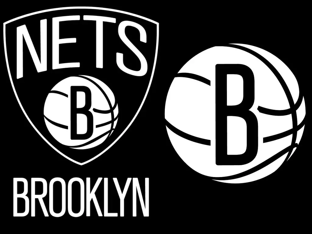 The Nets released their first logo on the left in 2012 while the one in the right is the secondary.