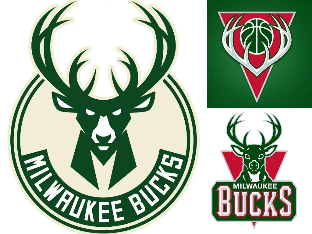 Bucks new logo is the one on the left since April 13, 2015. The upper right picture of the secondary while the lower one is the previous version.