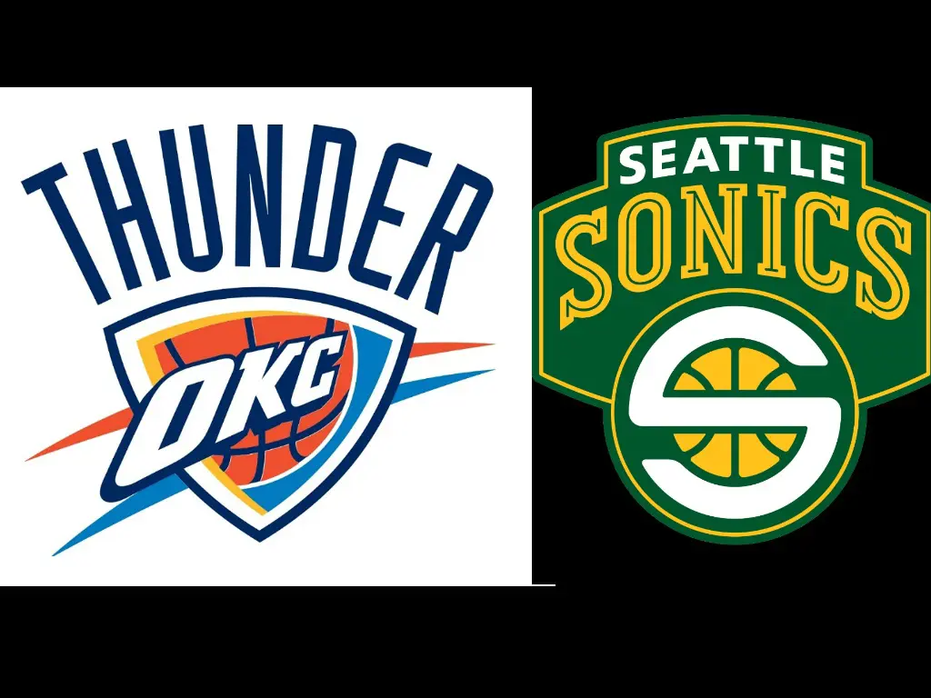Oklahoma City Thunder logo was developed in 2008 after the Seattle supersonics renamed the team.