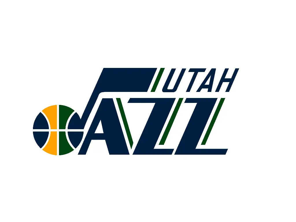 The current logo of NBA team Utah Jazz was updated in 2015.  