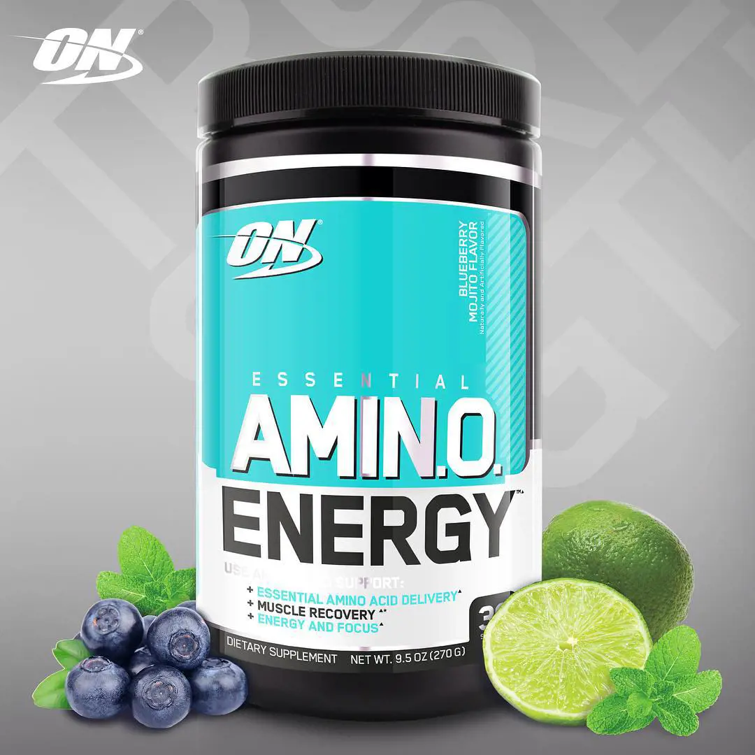 Amino Energy plus electrolytes Blueberry mojito