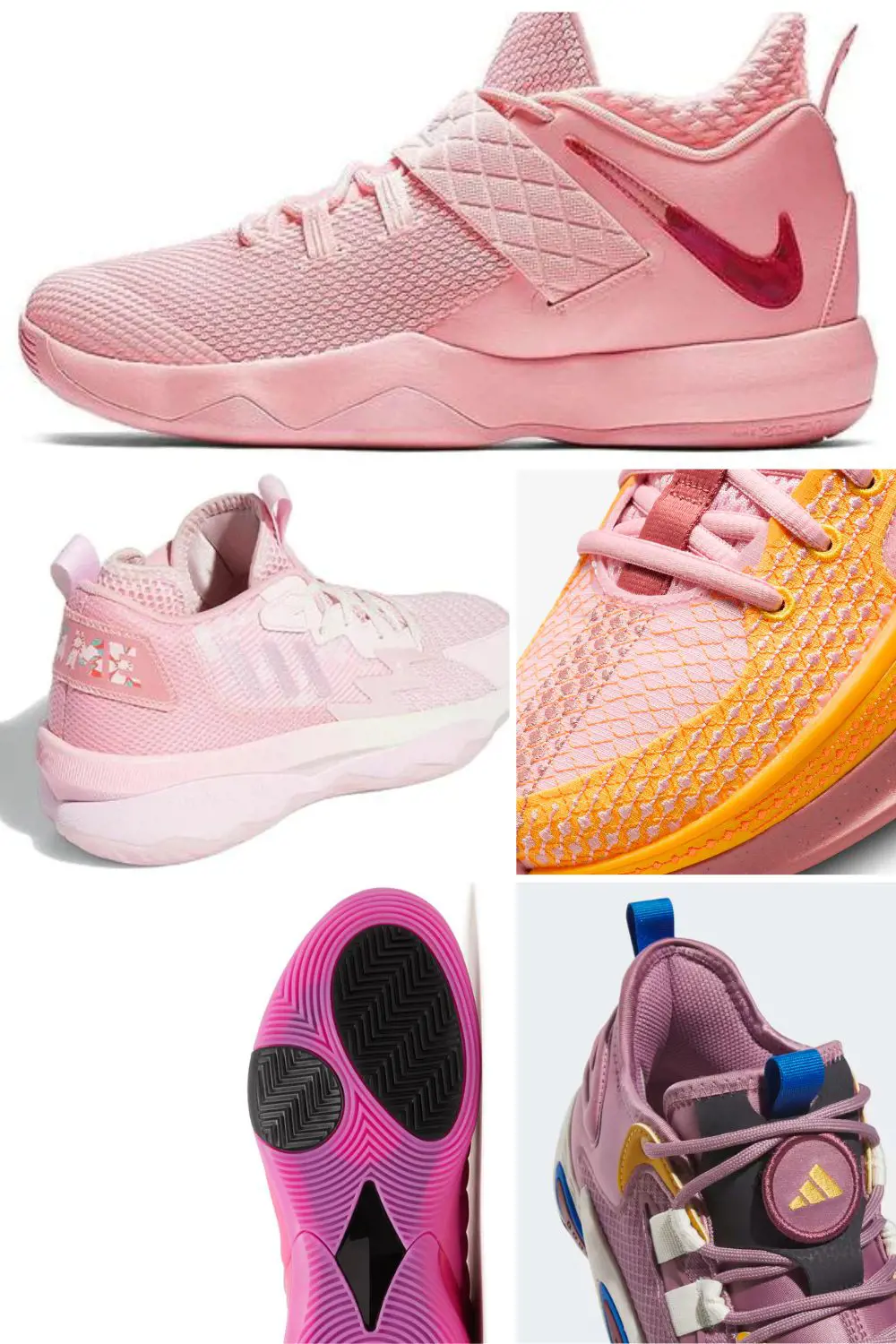 Exciting Pink Basketball Shoes For This Season