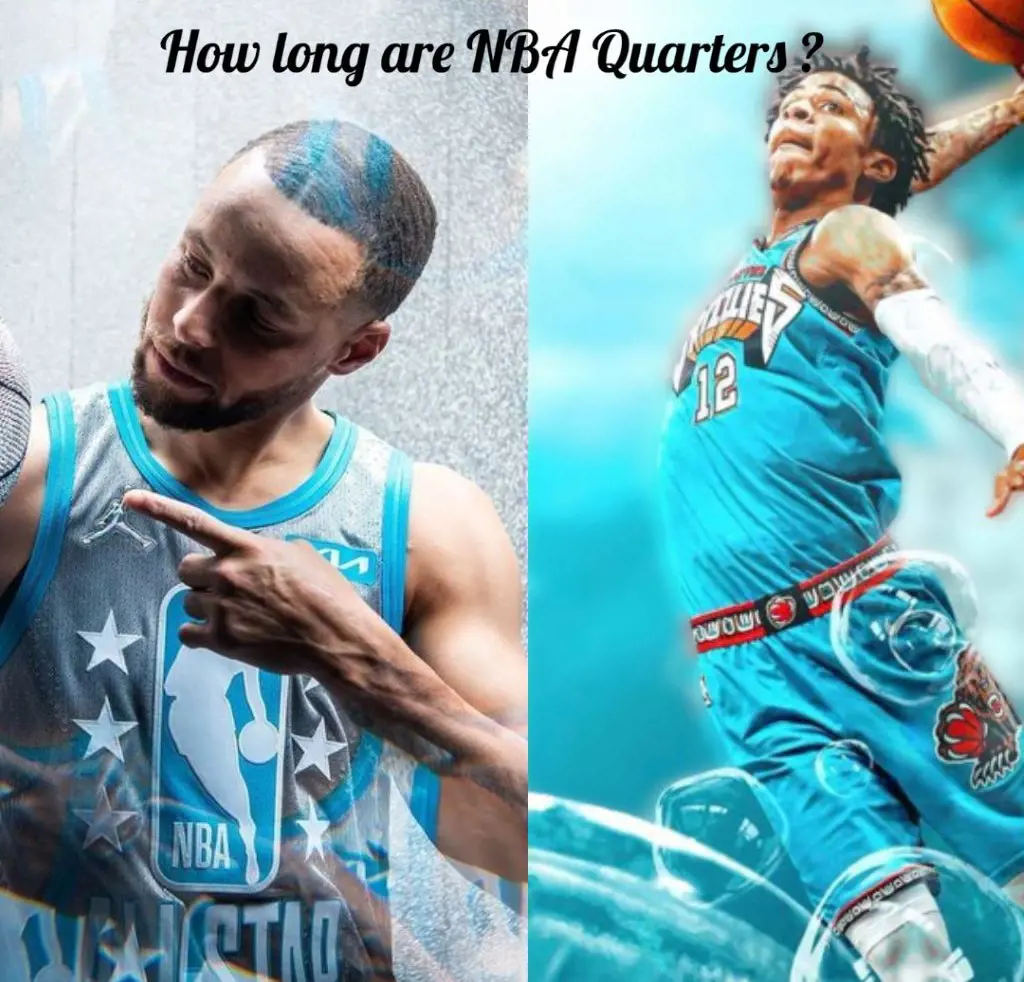 There are 4 quarters of 12 minute each in the NBA