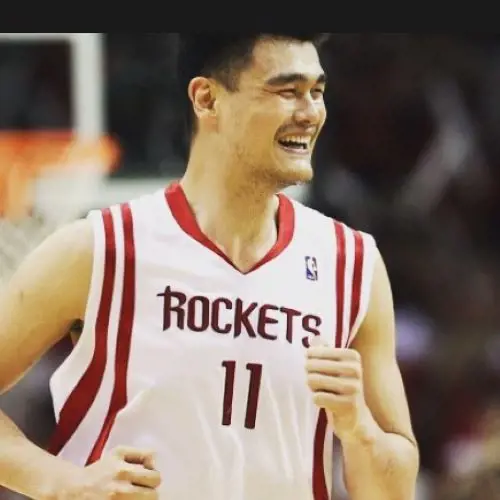 Ming played for the Rockets throughout his NBA career