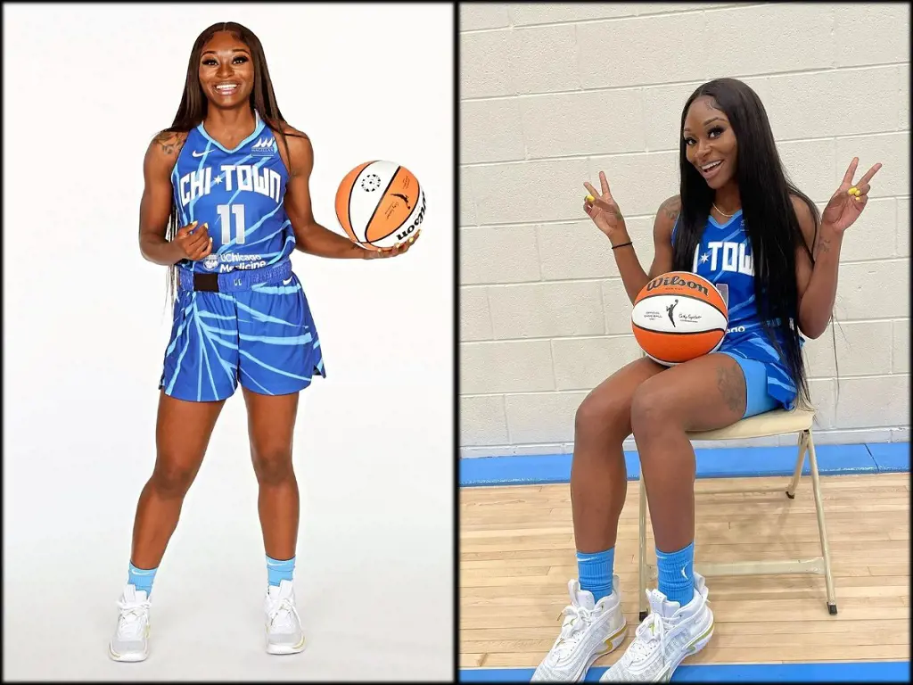 Evans is the 5th shortest player in WNBA right now as she plays Shooting Guard for the Chicago Sky.